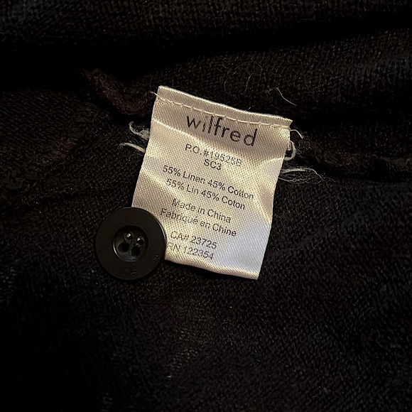 ARITZIA Wilfred Asymmetrical Cardigan // Size XXS - Picture 6 of 7